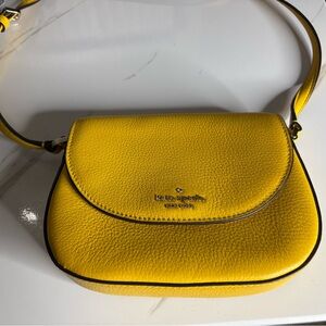 Kate Spade Yellow Crossbody Bag never used!